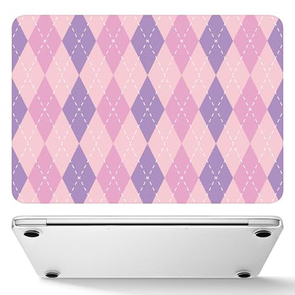 May Chen for MacBook Neo Case 13 inch 2026 | 100% Match Official Color | Pattern Printing, Anti-Crack & Scratch & Fingerprint | Protective Hard Shell Cases Laptop Model A3404 - Pink Purple - color: Pink purple