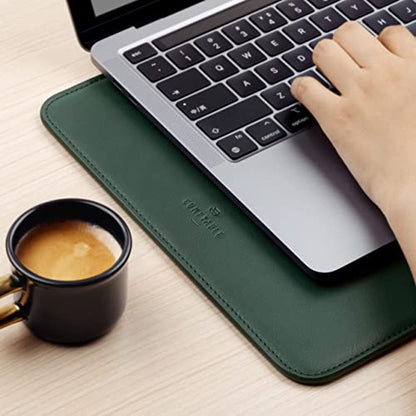 Comfyable Laptop Sleeve 13 Inch Precisely Compatible with MacBook Air M5 2026 & MacBook Pro/Neo A18, Faux Leather Cover Case, Green - color: Green, size: For 13" MacBook Pro & Air & Neo