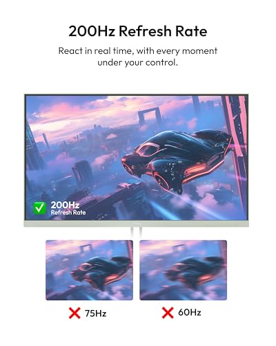 Pixio PX248 Wave Mint Green 24 inch 200Hz Refresh Rate FHD 1080p Resolution Fast IPS Panel 1ms GTG Response Time Built-in Speakers Gaming Monitor with Adaptive Sync - color: Mint Green