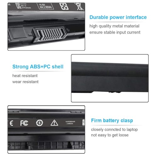 Type M5Y1K 14.8V Battery for Dell Inspiron 15 3000 5000 Series 5559 5558 5555 5758 3567 3551 3552 3558 3565 14 3451 3452 3458 5458 17 5755 5756 5758 5759 P51F 453-BBBQ 451-BBMG GXVJ3 HD4J0 991XP VN3N0