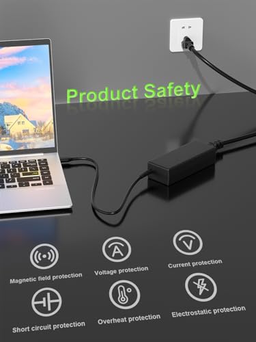 100W Universal Laptop Charger with USB-C and 15 Charging Port Compatible with Lenovo Dell HP Acer Asus MacBook Gateway Toshiba Fujitsu Sony LG MSI Google Samsung-Chromebook/Monitor