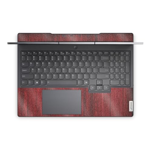 Glossy Glitter Laptop Skin Compatible with Lenovo Legion 5 Gaming Laptop (15IRX9) 2024 - Cherry Grain - Premium 3M Vinyl Protective Wrap Decal Cover - Easy to Apply | Crafted in the USA - color: Cherry Grain, size: Legion 5 Gaming (15IRX9) 2024 Full Cover
