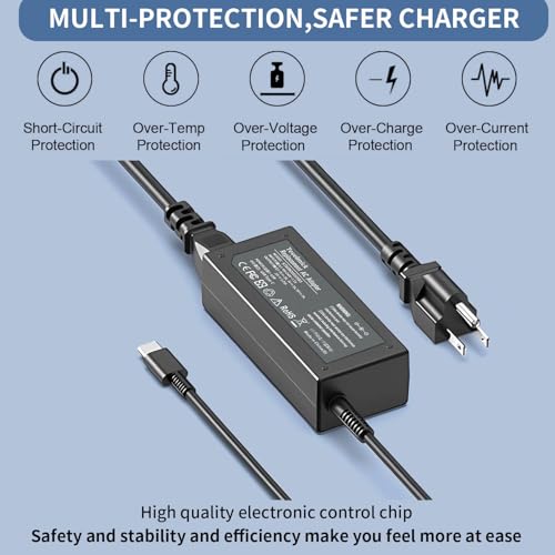 65W USB C Laptop Charger Replacement for Dell Laptop/Computer/Chromebook | and All 65 Watt/45W USB Type C Power Adapter