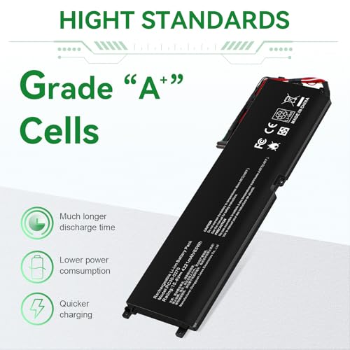 ASUNCELL RC30-0270 Laptop Battery Replacement for Razer Blade 15 Base 2018 2019 GTX 1660 Ti Base RZ09-0270 RZ090270 RZ09-0300 RZ09-03006 RZ09-03009 Series Notebook (15.4V 65Wh 4221mAh) - size: RC30-0270 12.60 × 6.50 × 0.94 in