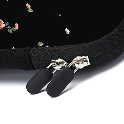 Laptop Sleeves 14 15 15.4 15.6 Chromebook Case Notebook Sleeve PC Messenger Bag Tablet Case Neoprene Handle Sleeve for Men Women, Two Pockets (Flowers) - color: Flowers