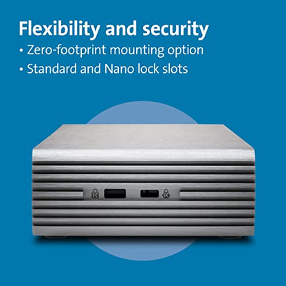 Kensington SD5780T Thunderbolt 4 Dual 4K Docking Station with up to 100W Power Delivery & SD Card Reader, HDMI & Thunderbolt 4 Ports for Windows and MacBooks (K33040NA) | 100W power delivery, SD card reader, HDMI and Thunderbolt 4 ports, for Windows and M