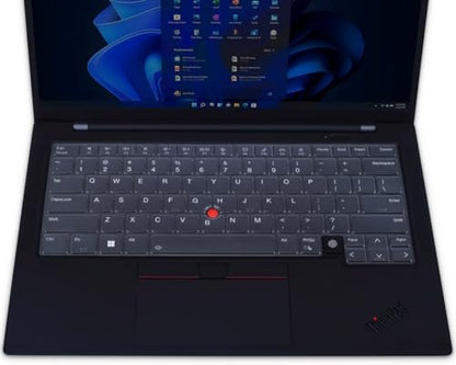 Keyboard Cover Skin for Lenovo ThinkPad X1 Carbon Gen 13 / Gen 12 Laptop | Lenovo Gen 13 12 ThinkPad X1 Carbon 14" Keyboard Protector(NOT fit for ThinkPad X1 Carbon 11th 10th 9th 8th 6th 5th) - color: Clear
