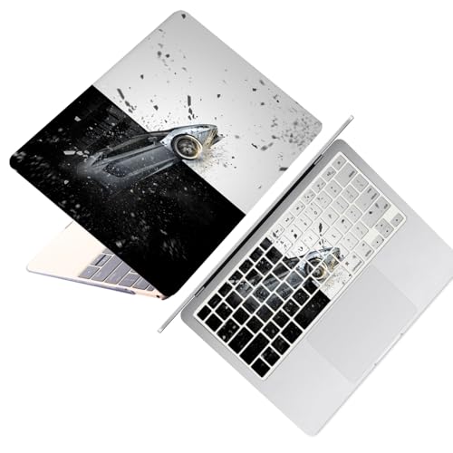 Laptop Shell for MacBook Air 11 inch Case 2015 2014 2013 2012 2011 2010 Release Model A1465 A1370,Air 11.6" Snap on Protective Laptop Hard Case & Keyboard Cover,Cool Car - color: Cool Car, size: Air 11" 2010-2015(A1370/A1465)