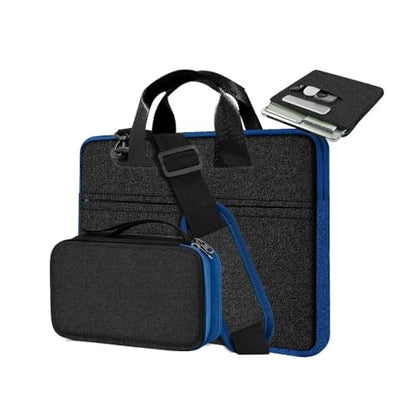 Laptop Case 15.6 Inch Briefcase with Detachable Belt Bag,Compatible with MacBook Pro Model of 15-16 Inch and Most Popular 15.6 Inch Notebooks Chromebooks (B01K03) - color: B01k03