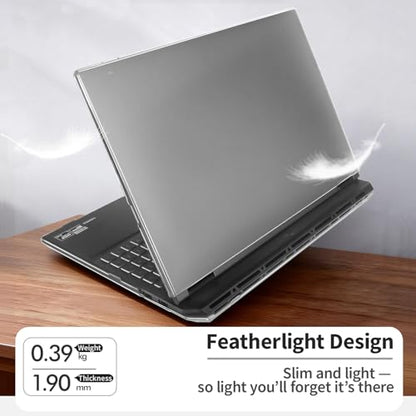 Laptop Case Set for ASUS TUF Gaming F16 (2025) 16 inch Scratch-Resistant & Drop-Resistant Hard Shell Frosted Transparent Protective Cover + Keyboard Cover