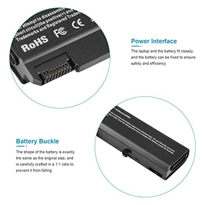 Fancy Buying 482962-001 486296-001 HSTNN-UB69 Battery Compatible with HP EliteBook 8440P 6930P 8440W ProBook 6440B 6445B 6455B 6540B 6545B 6550B 6555B Compaq 6730B 6735B 6530B 6450B KU531AA TD06 - size: 7.36*1.36*0.86inch 6535B