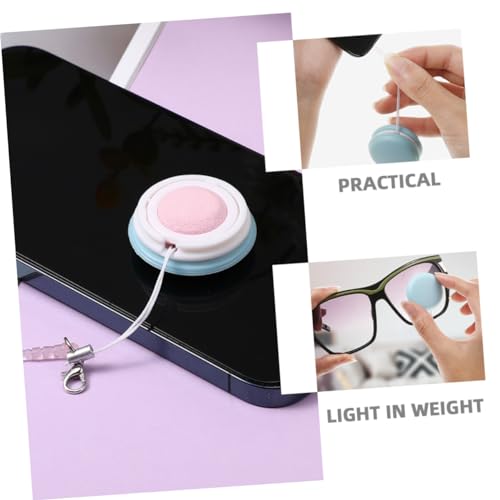 6pcs Screen Cleaning Phone Screen Cleaner Glasses Cleaner Lens Cleaning Cloths Electronic Dust Brush