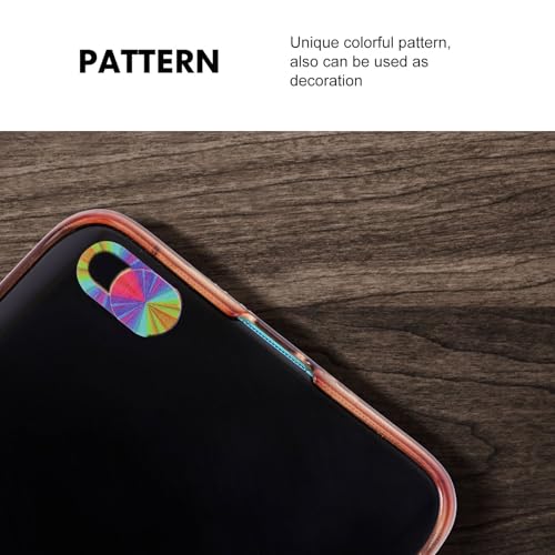 Holibanna Webcam Privacy Covers 3pcs Laptop Camera Protector with Sliding Guard, Ultra-Thin Privacy Patch for Laptops, Tablets, and Smartphones, Green Card Style