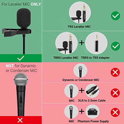 3.5mm Headphone Microphone Combiner, 3.5mm TRRS Male to TRS Female AUX MIC Splitter Compatible with Xbox One/360 PS4 PS5 MacBook Laptop PC Phone Computer Rode VideoMicro - color: Black, size: 3.5mm, HP+MIC