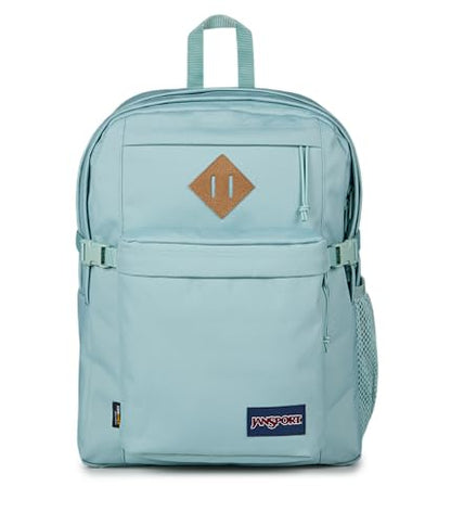 JanSport Main Campus Backpack - Travel or Work Backpack with 15-Inch Laptop Sleeve and Dual Water Bottle Pockets, Faded Sage - color: Faded Sage