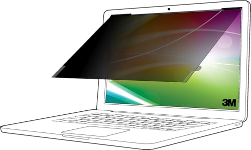 3M Bright Screen Privacy Filter for 13.3in Laptop, 16:9, BP133W9B