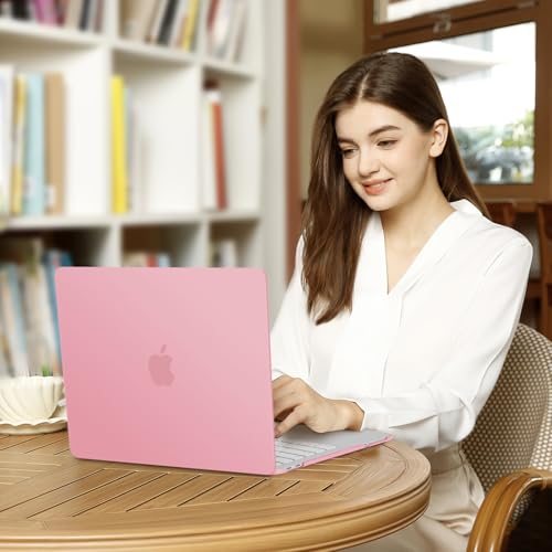 MOSISO Compatible with MacBook Neo Case 13 inch 2026 A3404 A18 Pro Chip | Scratch-Resistant Ultra-thin Protective Hard Shell Case Cover, Pink - color: Pink