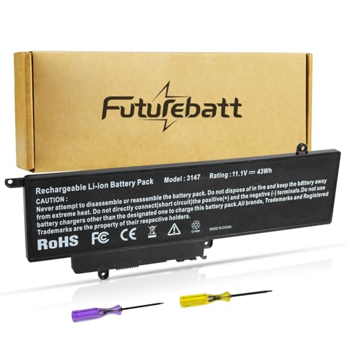 GK5KY Laptop Battery Replacement for Dell Inspiron 11 3000 3147 3148 3153 3152 3157 3158 15 7000 7558 7568 13 7353 7359 7347 7348 7352 92NCT 092NCT 4K8YH 04K8YH RHN1C 0WF28 P20T P20T001 P55F - size: 3147 12.17, 4.57, 1.02in
