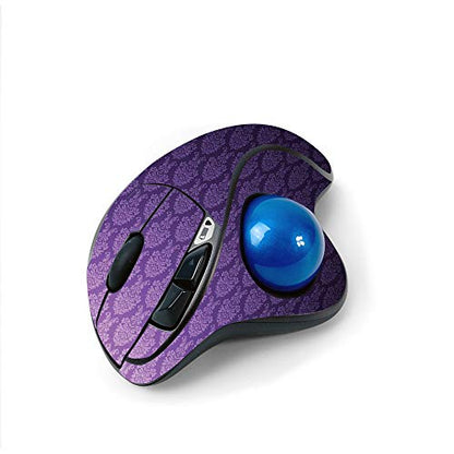 MightySkins Skin for Logitech M570 Wireless Trackball Mouse - Antique Purple | Protective, Durable, and Unique Vinyl Decal wrap Cover | Easy to Apply, Remove, and Change Styles | Made in The USA