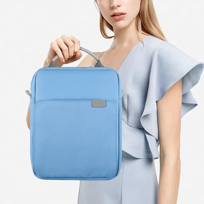 TiMOVO 9-11" Tablet Sleeve Bag Carrying Case with Strap, Dusty Blue | Fits iPad A16 11", Pad Air 11/5th & 4th 10.9", 10th Gen/10.2", Galaxy Tab A11 Plus, Multi-Pocket, Handle, Padded Protection - color: Dusty Blue, size: 9-11