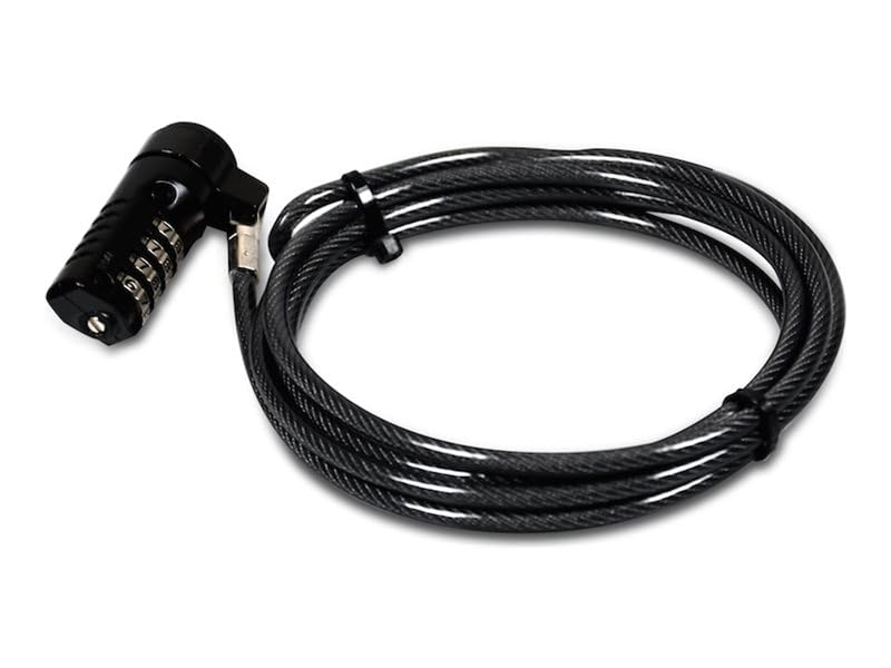 Port Designs Security Cable Combination Lock Laptops, Desktops, Monitors Other Devices, Black - style: Combination Lock