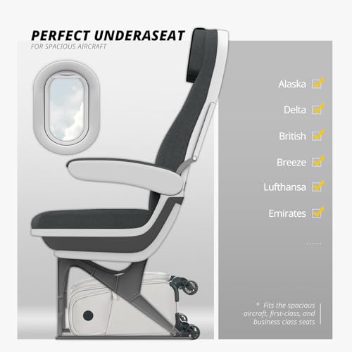 Verage Underseat Carry On Luggage with Wheels,14.5-Inch,Cloud Gray | Personal Item Bag,Airline Approved, Laptop Compartment, USB Charging Port - color: Cloud Gray, size: 14.5-Inch Plus Underseat