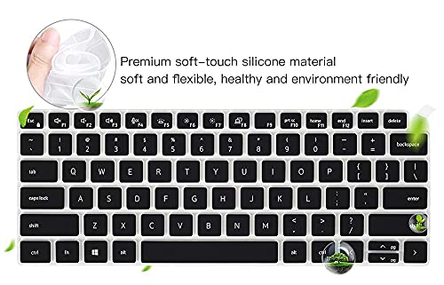 Keyboard Cover for Dell Latitude 3440 5440 5430 5431 5420 14", Dell Latitude 14" 7440 7430 7420 7410, Dell Latitude 14" 9420 9430, Dell Latitude 9520 9510 7520 15.6" Keyboard Skin Protector, Black - color: Black
