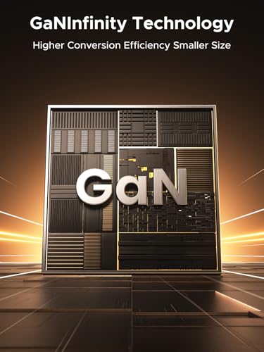 UGREEN Nexode 100W GaN 3-Port USB-C Charger for MacBook & iPhone | Built-in retractable cable, GaN tech, Wall adapter. Powers for laptops, iPhones, DJI drones