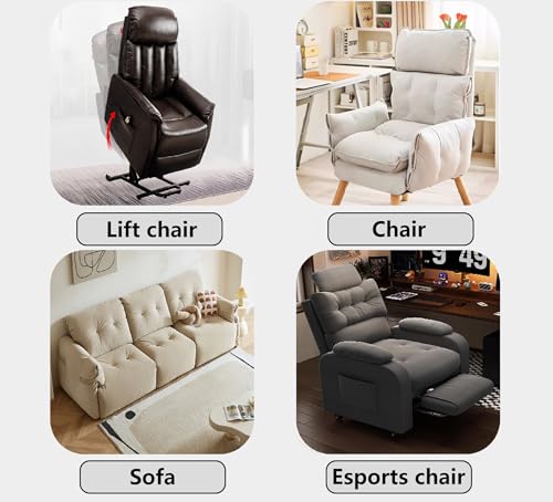 Auxiliary Standing Tray Table, Black Roller Sliding 360° Sofa Rotating and Height Adjustable Rotating TV and Laptop Table, Ergonomic Auxiliary Safety Standing Handle, aid Independent Living - color: Black, size: Armrest Bed 360° Table