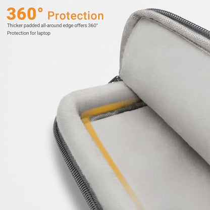 TECOOL 15.6 16 Inch Laptop Bag, 360 Protective Case Sleeve Messenger Bag | Waterproof Computer Briefcase with Shoulder Strap for 15.6 16 Inch Laptop Notebook Chromebook, MacBook Pro 16,Dark Grey - color: Dark Grey, size: 15.6-16 Inch