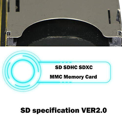 GINTOOYUN SD Card to 2.5 Inch IDE Adapter，SD SDHC SDXC MMC Memory Card to IDE 2.5" 44 Pin Male Adapter Converter
