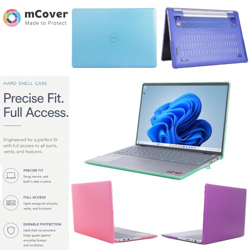 mCover Case Only Compatible with 2024～2025 16" Dell Inspiron 16 5640 5645 Series Clamshell Windows Laptop PC (NOT Fitting Any Other Dell Models) - Clear - color: Clear