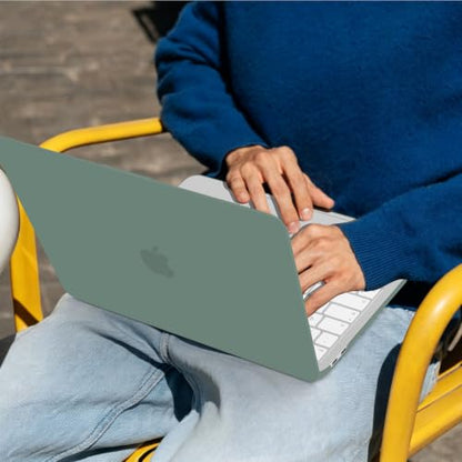 B BELK for MacBook Neo 13 inch Case 2026 Release A3404, Midnight Green | Scratch-Resistant Matte Hard Shell with Keyboard Cover & Screen Protector, Slim Protective Case for Neo MacBook Case 13 inch - color: Midnight Green