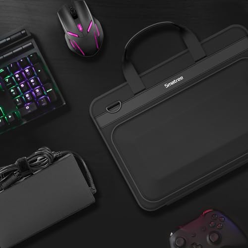 Smatree Heavy Duty Hard Case for 15.6-16 inch HP/DELL/Acer/ASUS/MSI | for 16inch ASUS ROG Strix G16/SCAR 16,DELL m16/G16,HP OMEN 16/EliteBook 650/655,MSI Stealth/GF65 Thin,15.6inch Acer Aspire 7 - color: Black-16 Inch