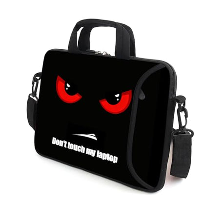 13" laptop bag laptop sleeve chromebook case adjustable shoulder strap with handle accessory pocket for men women (RYD-13-9) - color: Ryd-13-9