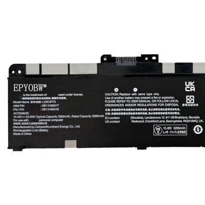 L23C4P73 Battery 52.5Wh 3392mAh 15.48V Compatible with Lenovo ThinkPad T14 Gen 6 / P14s / T14 Gen 5 Series L23D4P71 L23B4P70 L23M4P72 L23L4P70 SB11H56319 5B11H56418 SB11M89895 5B11M90094