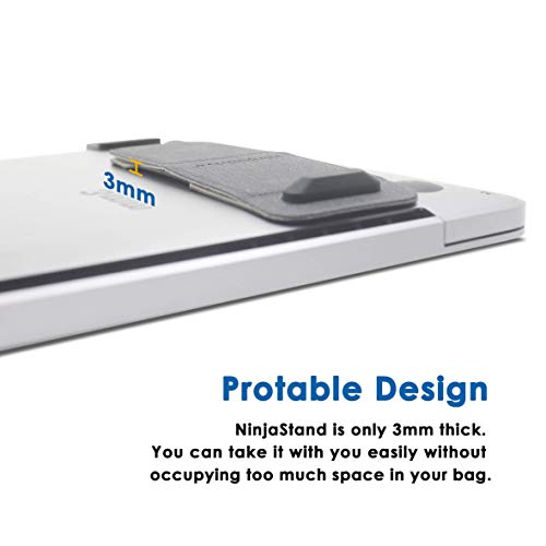 NinjaStand - Super Light/Thin/Portable Laptop Stand for 13" ~ 16" Laptops