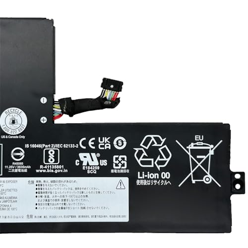 L20M3PG2 Laptop Battery 42Wh Compatible with Lenovo Flex 3 Chrome-11M836 / IdeaPad 3 Chrome-14M836 / IdeaPad Flex 3 Chromebook-11IJL6 / 500e Chromebook Gen 3 Series L20D3PG2 L20L3PG2