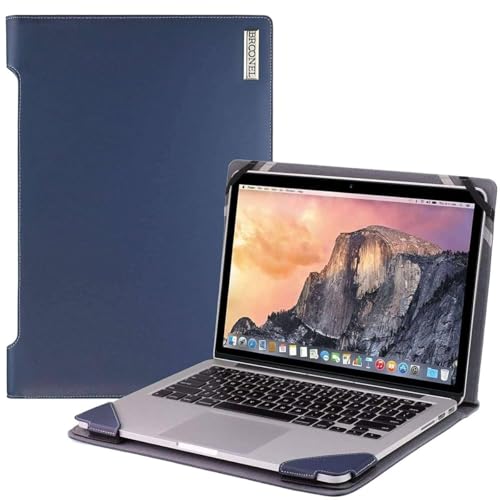Profile Series - Blue Leather Laptop Case Compatible with HP ZBook Firefly 14" G11 Mobile Workstation