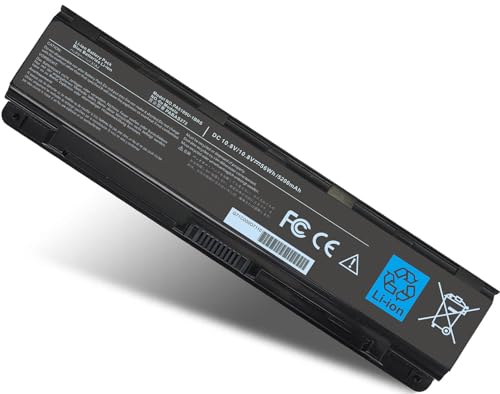 PA5109U-1BRS PABAS272 Battery for Toshiba Satellite S75-B C75 C75D-B C75D-C | C55 C75D-B7100 C75D-B7304 C75D-A7223 L75-B7150 L75D-A7284 S75-A7334 C55D-A5381 C55-A5135 C55-A5172 PA5110U-1BRS PA5108U-1BRS