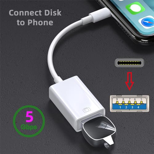 Type C USB-C to Standard Type-A USB3.0 Female Adapter Compatible with MacBook Laptop Tablet Phone - style: USB3.0 Single Port