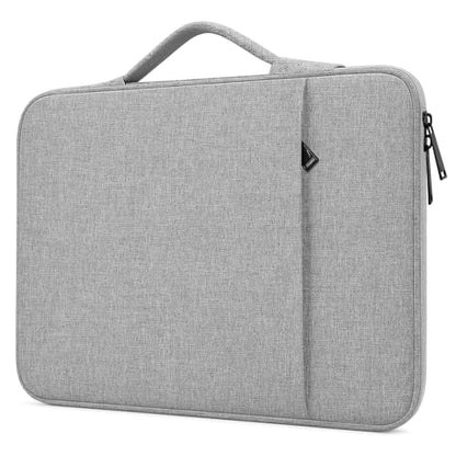 : ProElife 13 Inch Laptop Sleeve for MacBook Neo, Retractable Handle, Gray | Precision Fit, Soft Inner Lining Padded, Anti-Scratch, Extra Attached Pocket, Travel Carry Laptop Bag for Home Office - color: Gray