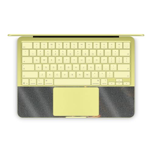 Glossy Glitter Laptop Skin Compatible with Apple MacBook Neo - Fissure - Premium 3M Vinyl Protective Wrap Decal Cover - Easy to Apply | Crafted in the USA by MightySkins - color: Fissure, size: MacBook Neo Full Cover Skin, style: Glossy Glitter Finish