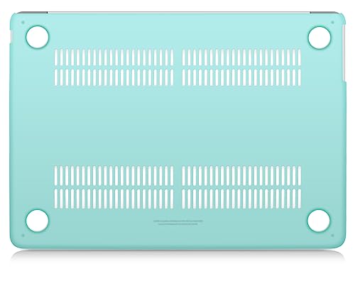 UESWILL Case for MacBook Air (15 inch, M2 M3 M4 M5, 2023 2024 2025 2026) Model A3448 A3241 A3114 A2941, Matte Hard Shell Cover + Microfiber Cloth, Green - color: Green, size: MacBook Air 15" (M2 M3 M4 M5)