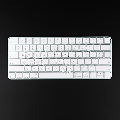 Keyboard Cover for iMac Magic Keyboard Without Touch ID A2450 A3203 | TPU Transparent Waterproof Keyboard Skin Protector - color: Magic Keyboard without Touch ID A2450