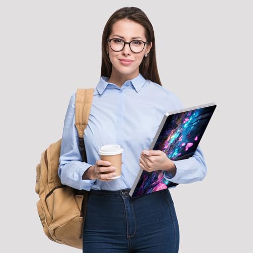AIMSA Laptop Skin Sticker Decal, 13/13.3/14/15/15.4/15.6 inch Laptop Art Decal Universal Cover, Scratch Resistant Notebook Skin Protector, Fantasy Pink Butterfly - color: Fantasy Pink Butterfly