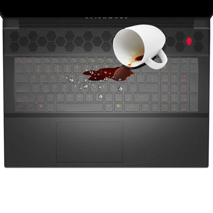 Ultra Thin Keyboard Cover for 2025 2024 2023 Dell Alienware M18 R1 18 Inch & Alienware M18 R2 18 Inch Gaming Laptop Keyboard Protective Cover Skin -TPU
