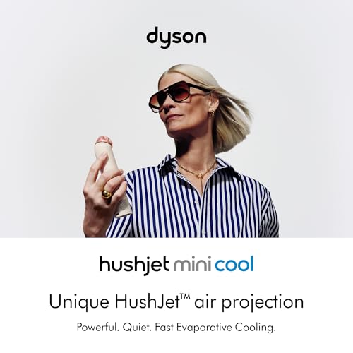 Dyson HushJet™ Mini Cool fan (Stone/Blush) - color: Stone/Blush