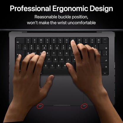 Soonjet for MacBook Pro 16 inch Case, M5 M4 M3-M1 2026-2021 Keyboard Cover | 100% Color Match, Space Black Clear Matte, Protective Hard Shell Laptop Cover, Anti Fingerprint & Scratch & Crack, Ultra Thin - color: Noble Black Clear