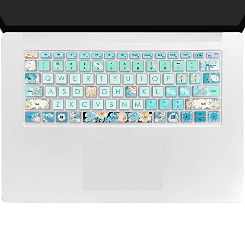Keyboard Cover Skin for Microsoft Surface Laptop 3/4/5 13.5 & 15 Inch, Surface Laptop Studio/Studio 2 14.4", Peony - color: Peony